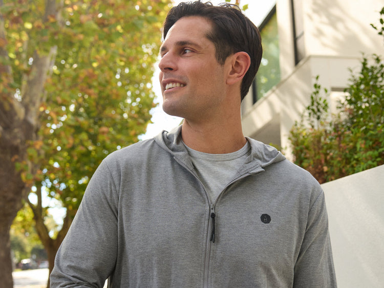Men's Ultraviolet Protection Jackets & Sun Hoodies UPF 50+