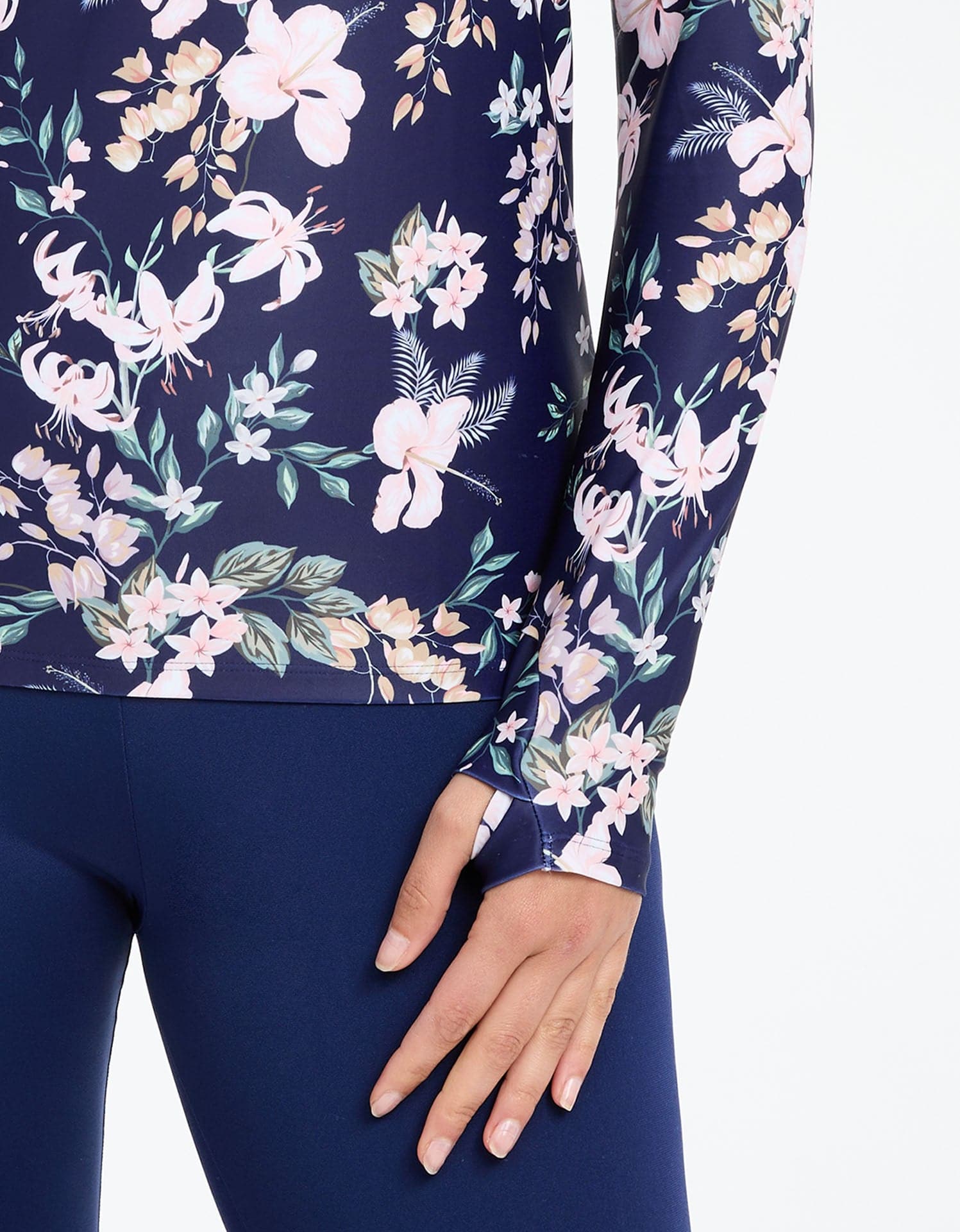 Tropical Navy Floral